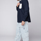 DORFMAN - Loose Fit Carpenter Pant - Light Blue Denim
