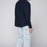 DORFMAN - Loose Fit Carpenter Pant - Light Blue Denim