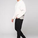 JAGGER - Jogger Classique 5 Poches French Terry - Noir