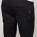 JAGGER - Jogger Classique 5 Poches French Terry - Noir