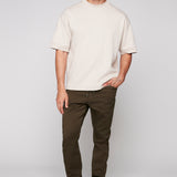 JAGGER - Jogger Classique 5 Poches French Terry - Olive foncé