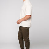 JAGGER - Jogger Classique 5 Poches French Terry - Olive foncé