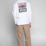 PANTALON OLI COUPE LARGE EN SERGÉ – BEIGE