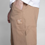 PANTALON OLI COUPE LARGE EN SERGÉ – BEIGE