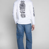 OLI RELAXED WIDE RAW DENIM PANT – DARK VINTAGE BLUE WASH