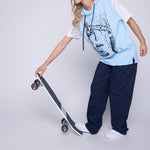 Vision Street Wear Hooded Short Sleeve Fooler Blue Cloud