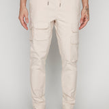 VAN - Multi Cargo Pocket Ripstop Jogger - Sand