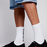 6 Pack Crew Socks - IVORY