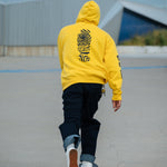 Vision Street Wear Team Logo Hoodie Yellow