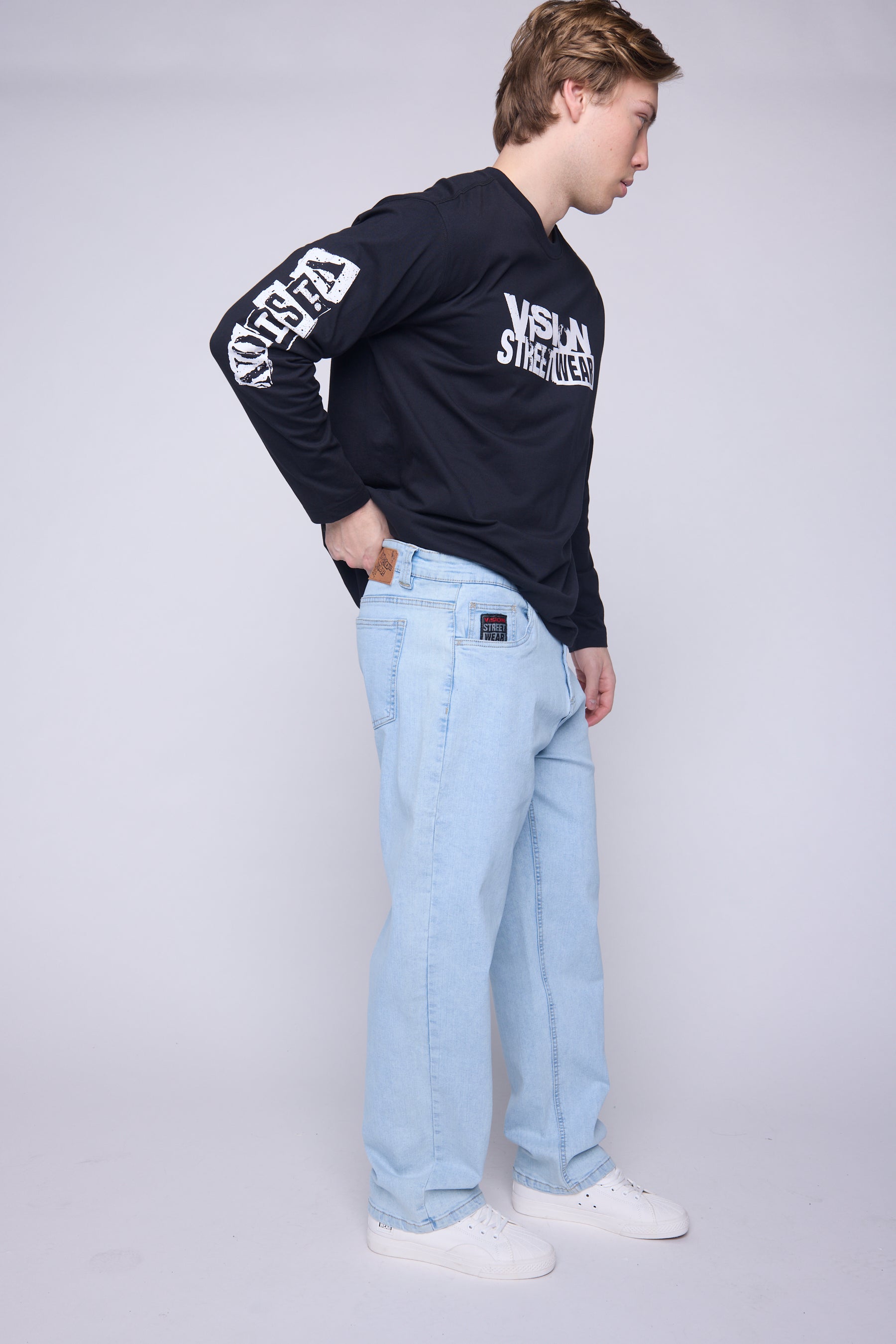 Vision Street Wear Team Logo T-Shirt Black