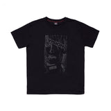 Vision Street Wear Face Print Logo T-Shirt Black