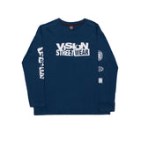 Vision Street Wear Team Logo T-Shirt Navy