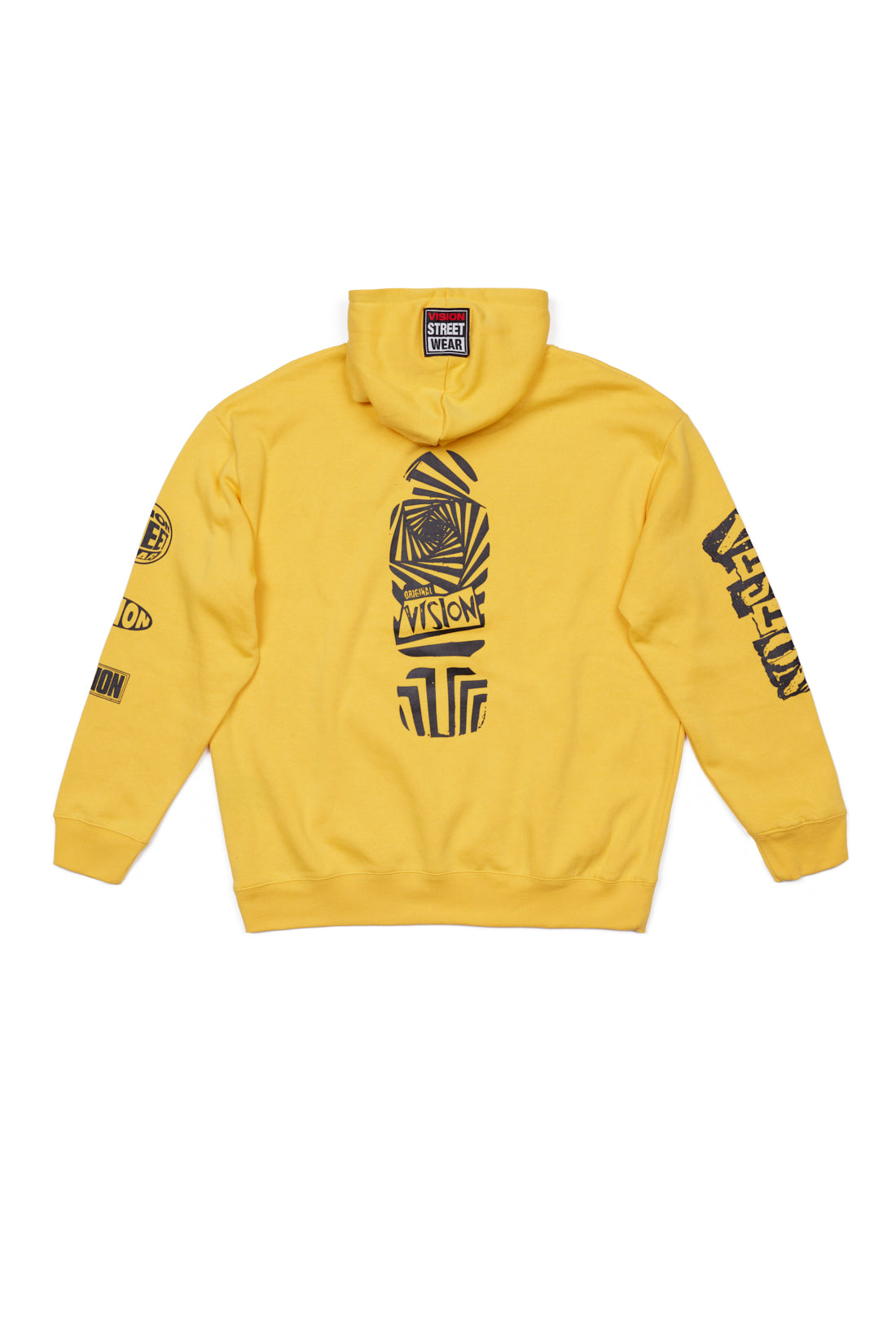 Vision Street Wear Team Logo Hoodie Yellow